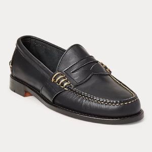New Polo Ralph Lauren Edric Leather Penny Loafer